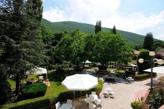 il giardino dell'hotel