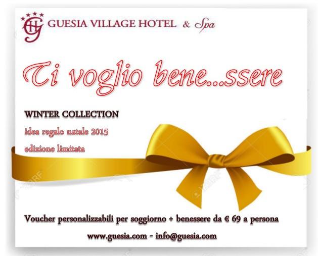 Regali Benessere Natale.Guesia Village Hotel Spa Voucher Regalo Pacchetti Benessere Natale 2015