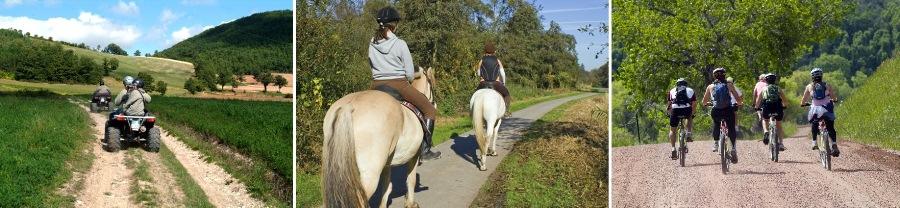 quad cavallo bike umbria